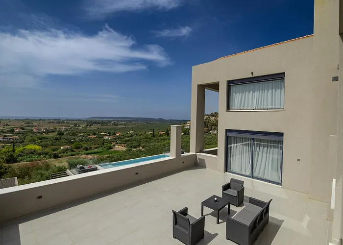 וילה Reina Del Cielo Luxury Pírgos